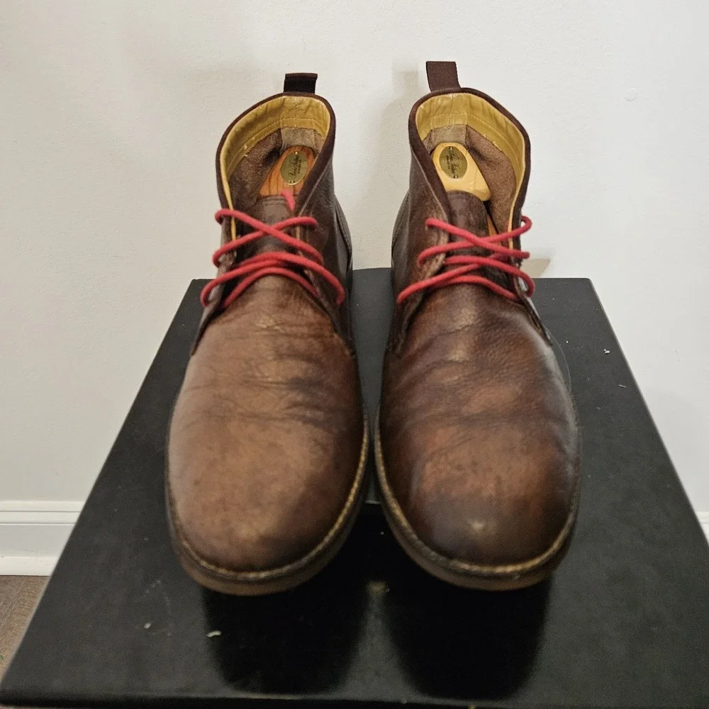 Cole Haan Curtis‎ Chukka II Boots Leather Casual Dress Men 10.5M Brown
